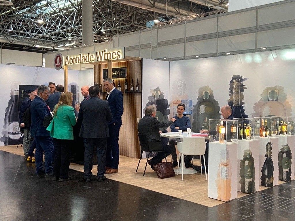 Accolade Wines Exhibition Stand – Prowien 2024 – doplr